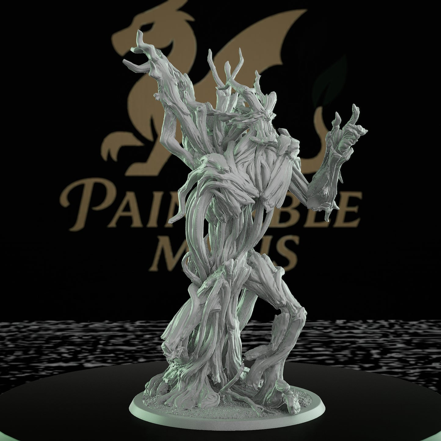 Treant Nature Monster Miniature | Large | Rescale Miniatures | D&D DnD Pathfinder Miniature