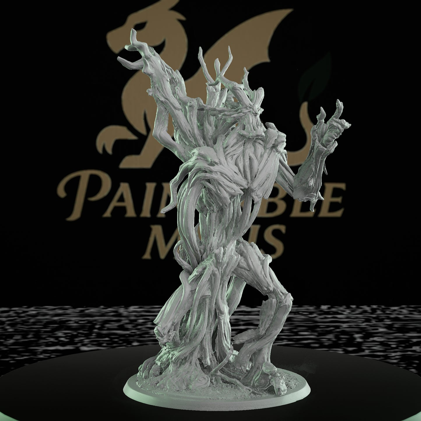 Treant Nature Monster Miniature | Large | Rescale Miniatures | D&D DnD Pathfinder Miniature