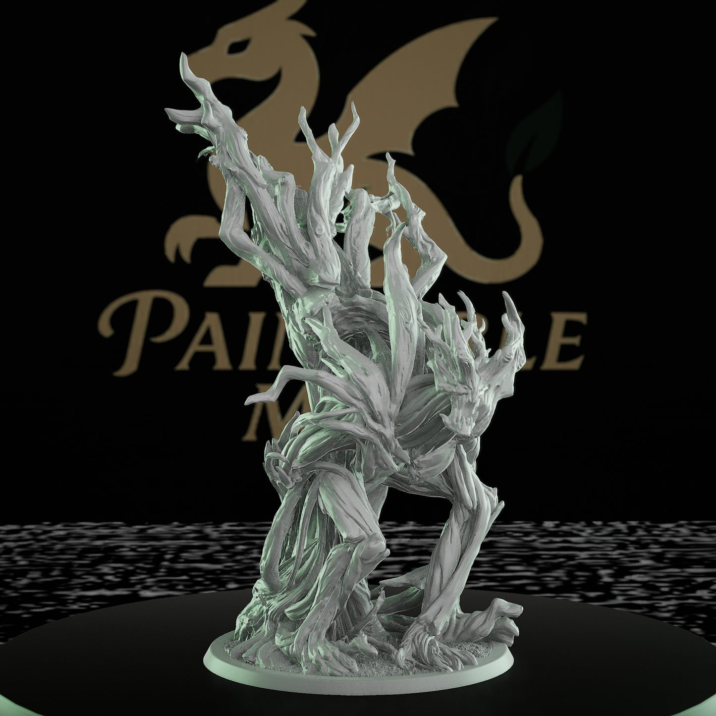 Treant Nature Monster Miniature | Large | Rescale Miniatures | D&D DnD Pathfinder Miniature