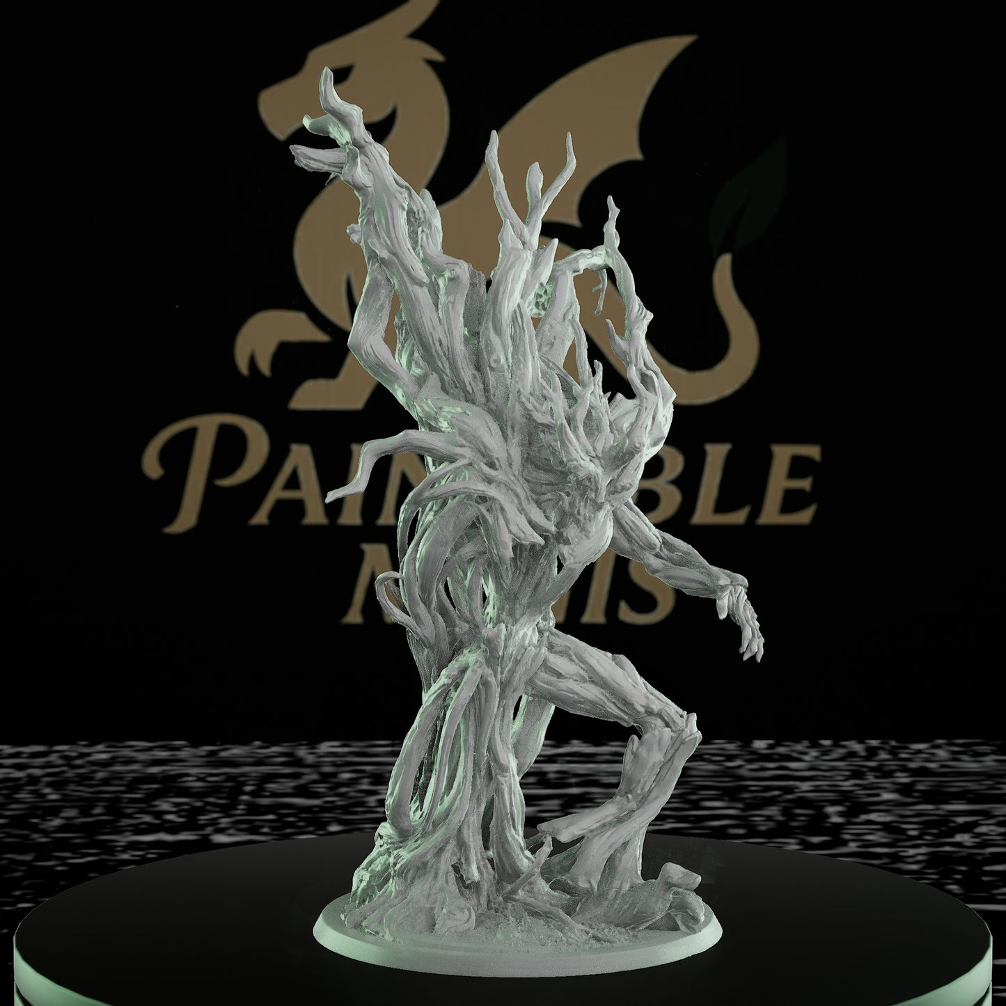 Treant Nature Monster Miniature | Large | Rescale Miniatures | D&D DnD Pathfinder Miniature
