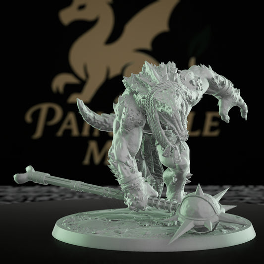 Collection Lizardfolk Champion Miniature Large | Rescale Miniatures | D&D DnD Pathfinder