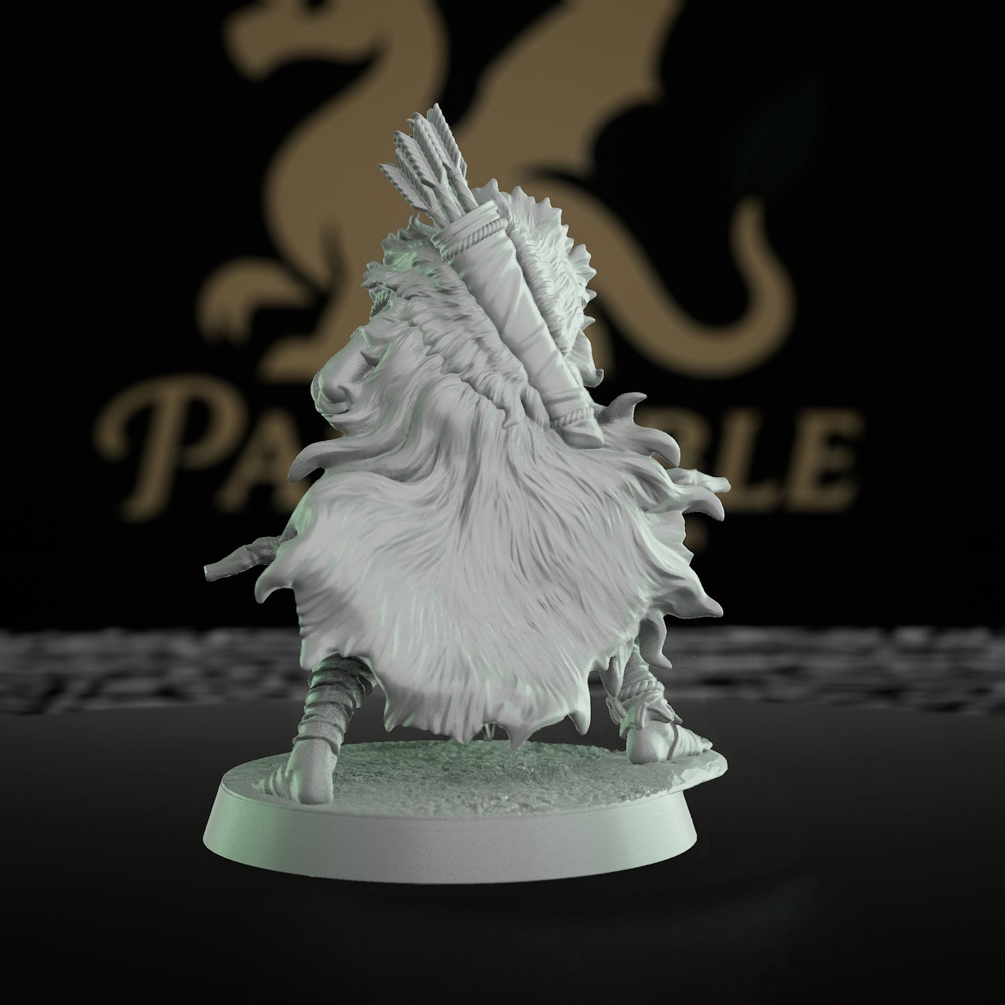 Marsh Goblin Archer Figurine Stealth Ambush | Medium | Mammoth Factory | D&D DnD Pathfinder Miniature