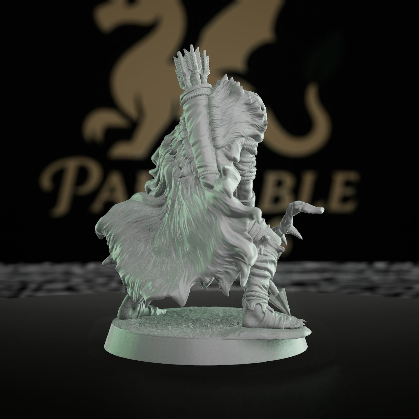 Marsh Goblin Archer Figurine Stealth Ambush | Medium | Mammoth Factory | D&D DnD Pathfinder Miniature