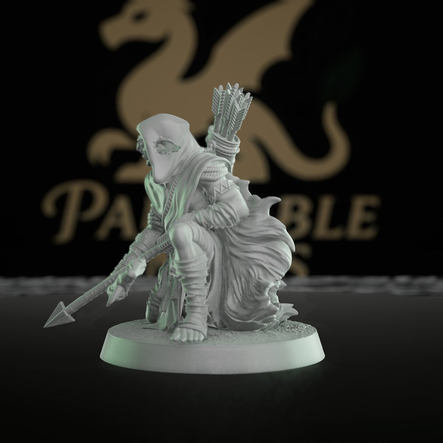 Marsh Goblin Archer Figurine Stealth Ambush | Medium | Mammoth Factory | D&D DnD Pathfinder Miniature