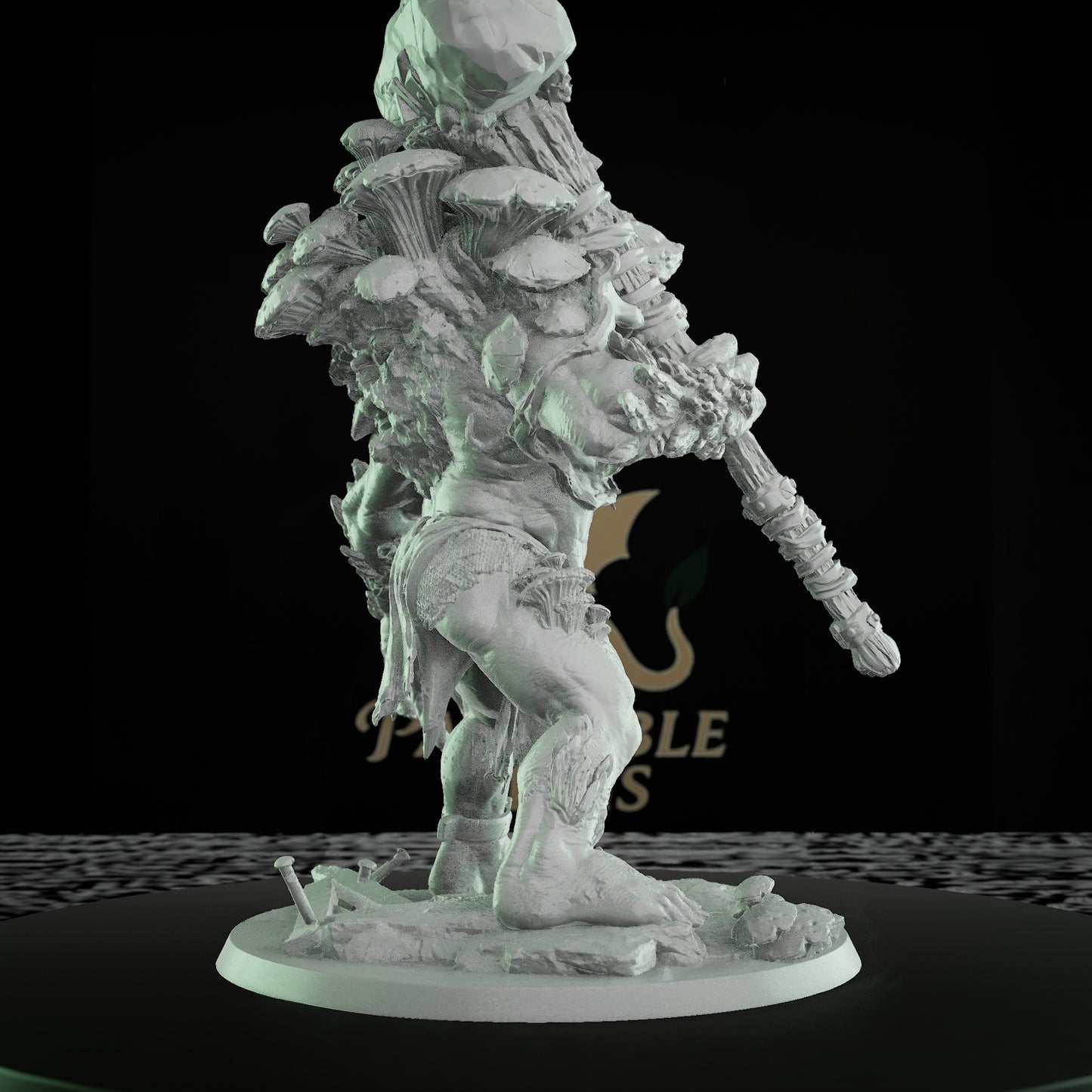 Fungal Ogre Monster Figure | Large | Rescale Miniatures | D&D DnD Pathfinder Miniature