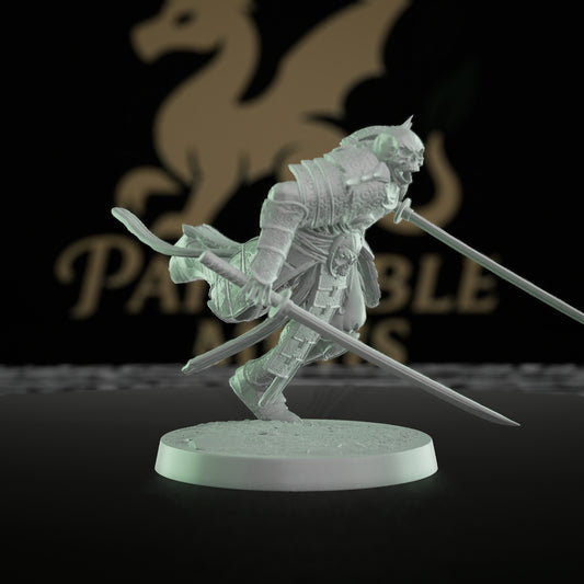 Collection Oriental Skeleton Undead Warrior Guard | Medium | Rescale Miniatures | D&D DnD Pathfinder Miniature