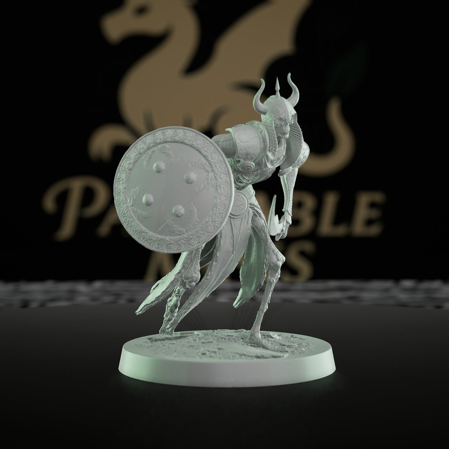 Collection Persian Skeleton Undead Warrior Scimitar | Medium | Rescale Miniatures | D&D DnD Pathfinder Miniature