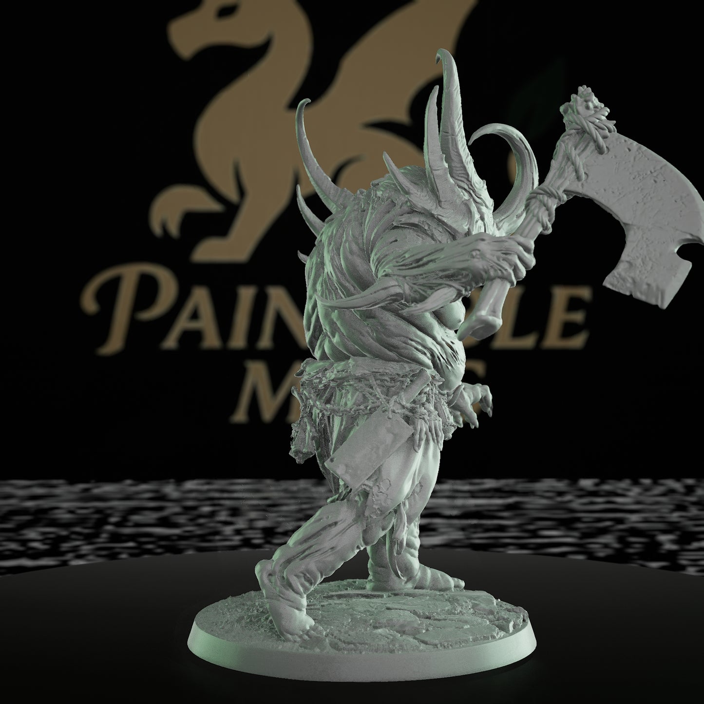 Pestilent Brute Massive Weapon Monster | Large | Rescale Miniatures | D&D DnD Pathfinder Miniature