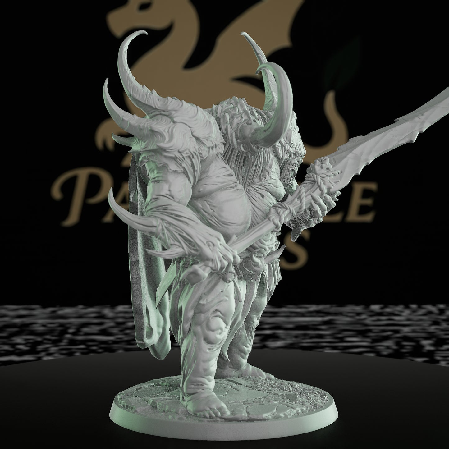 Pestilent Brute Monster Model | Large | Rescale Miniatures | D&D DnD Pathfinder Miniature