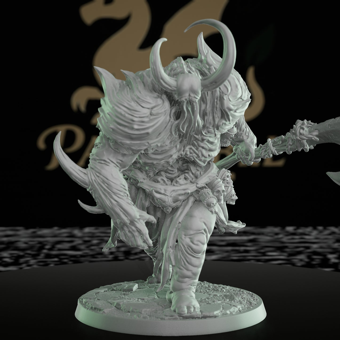 Pestilent Brute Monster Model | Large | Rescale Miniatures | D&D DnD Pathfinder Miniature