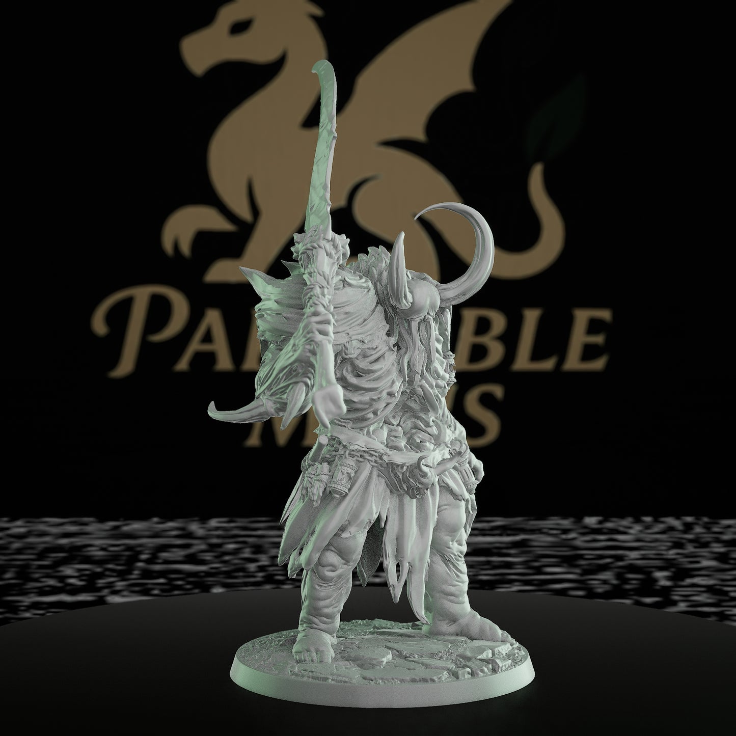 Pestilent Brute Monster Model | Large | Rescale Miniatures | D&D DnD Pathfinder Miniature