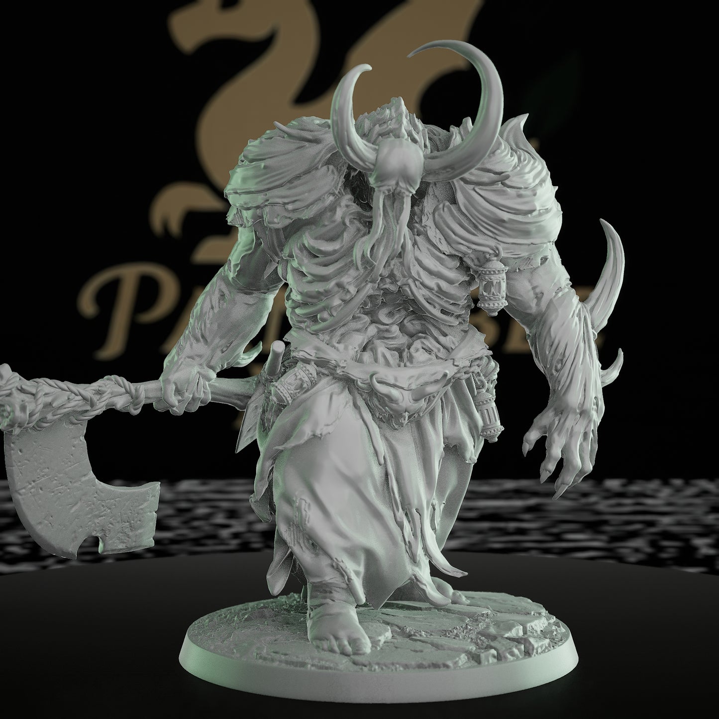 Pestilent Brute Monster Model | Large | Rescale Miniatures | D&D DnD Pathfinder Miniature