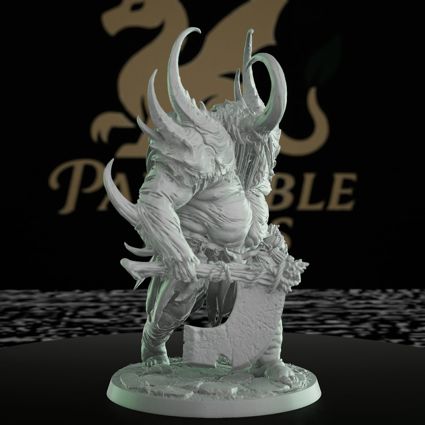 Pestilent Brute Monster Model | Large | Rescale Miniatures | D&D DnD Pathfinder Miniature
