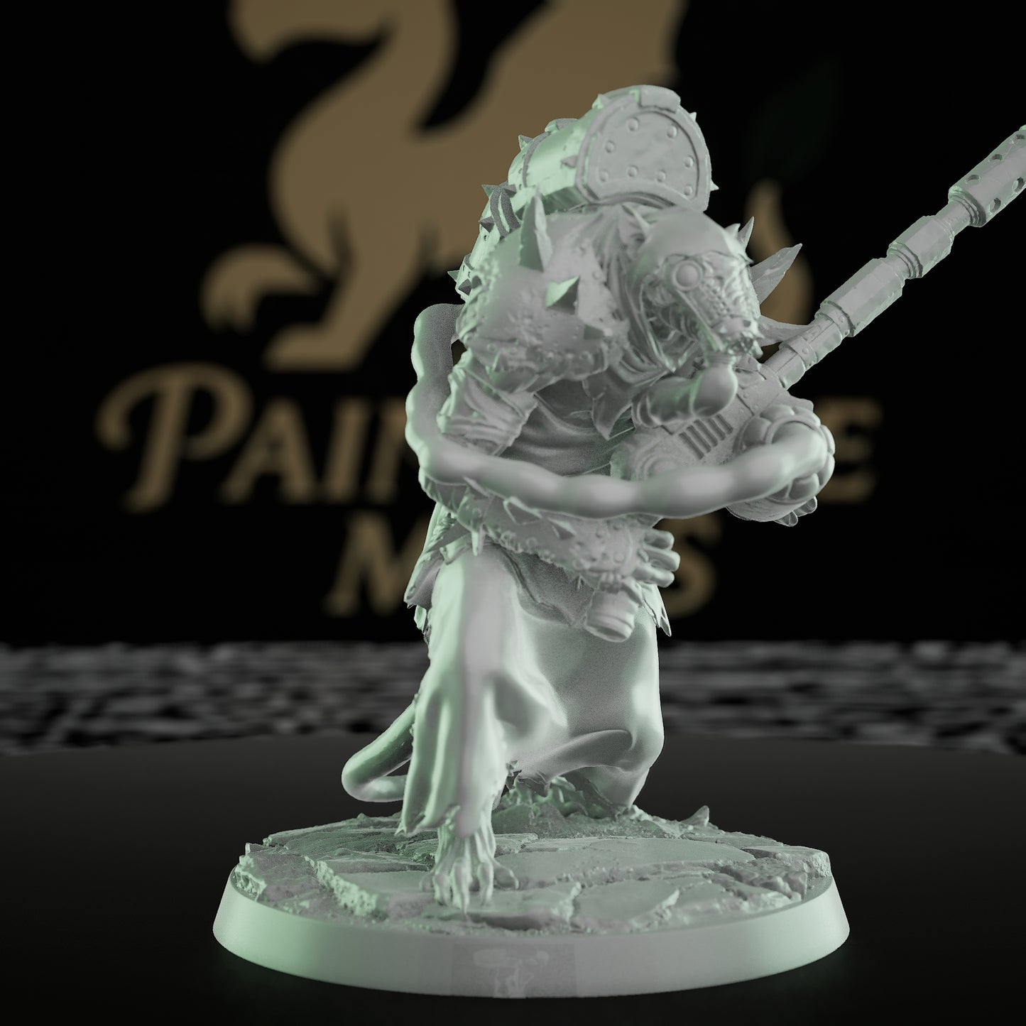 Collection Ratfolk Plasma Weapon Rogue | Medium | Rescale Miniatures | D&D DnD Pathfinder Miniature