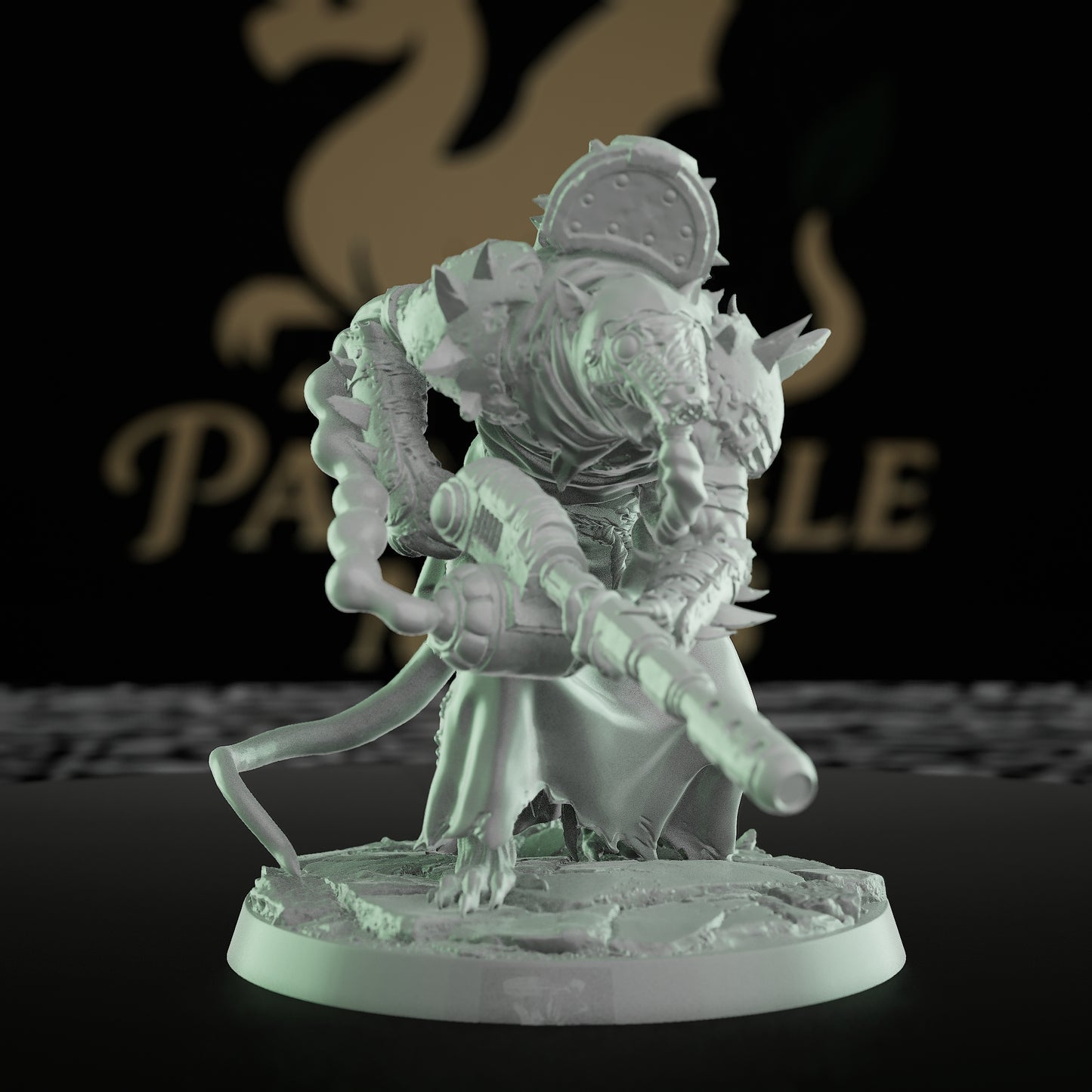 Collection Ratfolk Plasma Weapon Rogue | Medium | Rescale Miniatures | D&D DnD Pathfinder Miniature