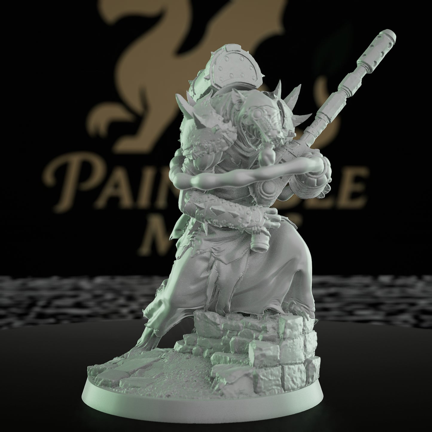 Collection Ratfolk Plasma Weapon Rogue | Medium | Rescale Miniatures | D&D DnD Pathfinder Miniature