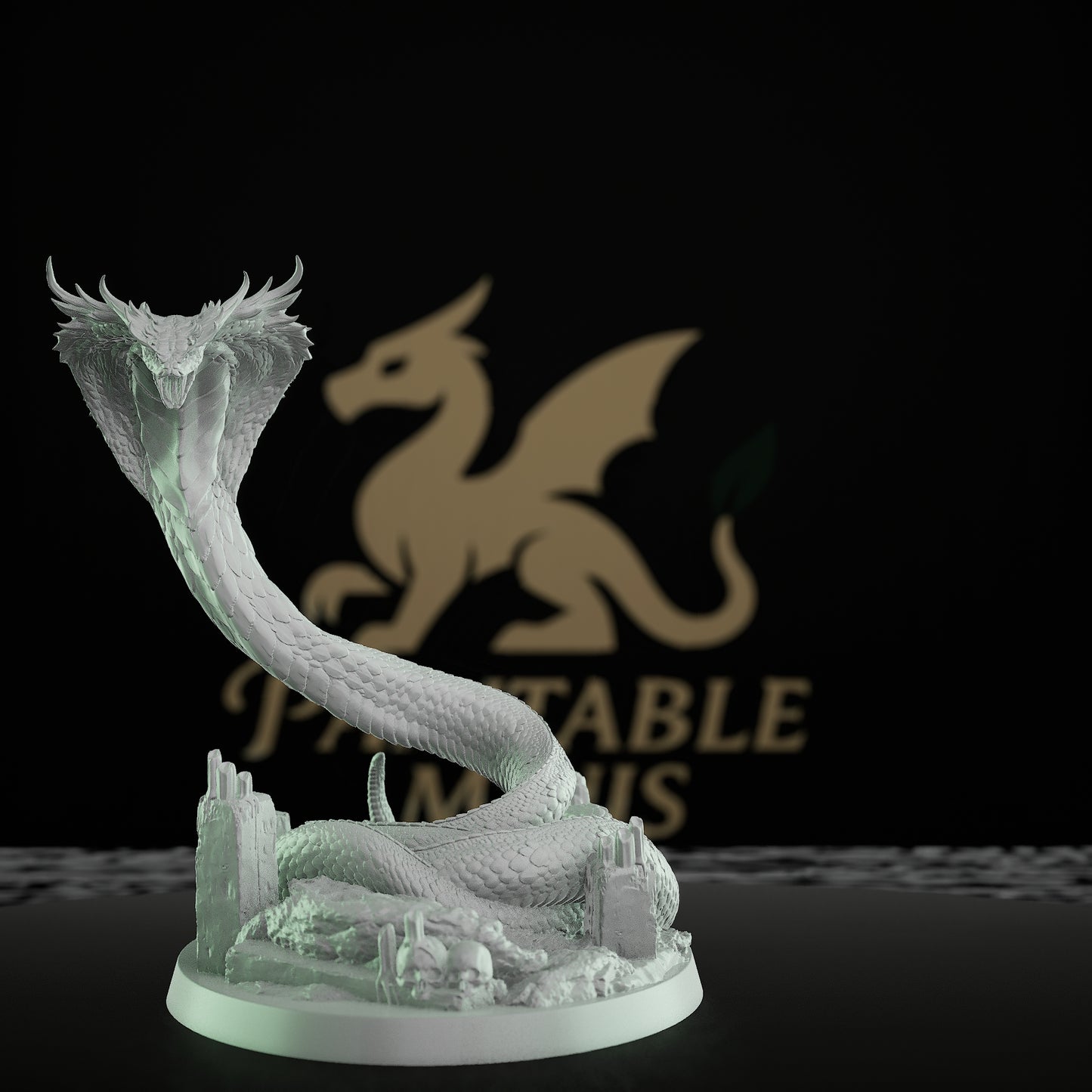 Snake Queen Serpent Ruler Miniature | Medium | Rescale Miniatures | D&D DnD Pathfinder Miniature