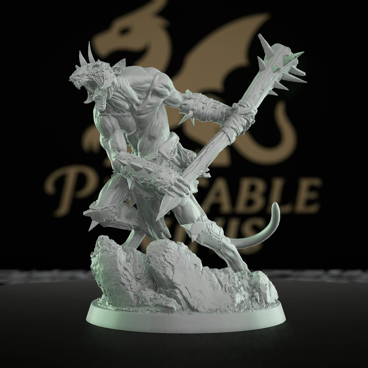 Collection Ratfolk Soldier Miniature Warrior Rogue | Medium | Rescale Miniatures | D&D DnD Pathfinder Miniature