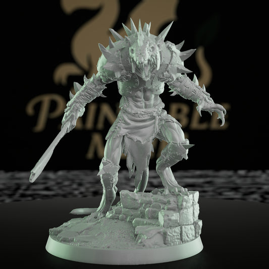 Collection Ratfolk Soldier Miniature Warrior Rogue | Medium | Rescale Miniatures | D&D DnD Pathfinder Miniature