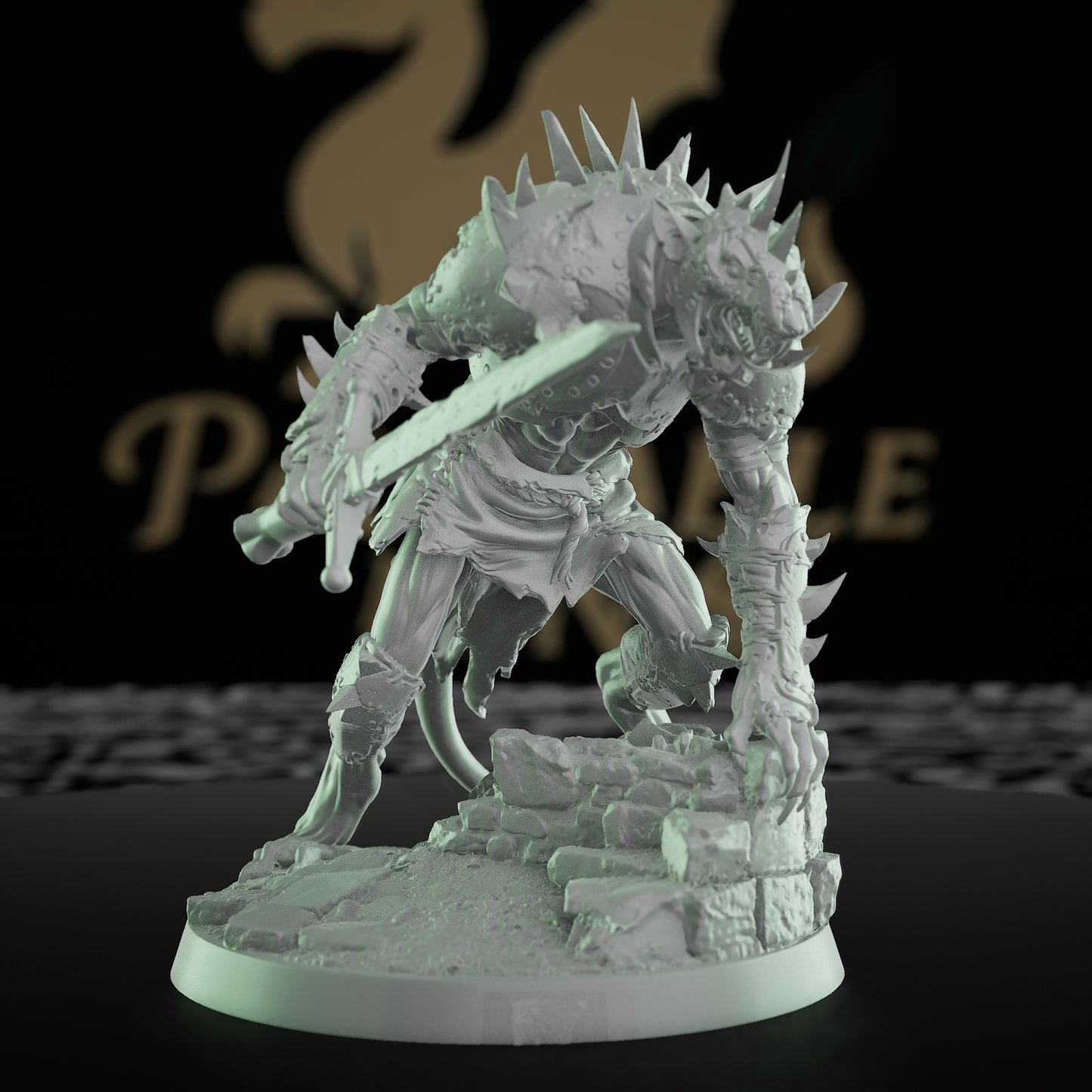 Collection Ratfolk Soldier Miniature Warrior Rogue | Medium | Rescale Miniatures | D&D DnD Pathfinder Miniature