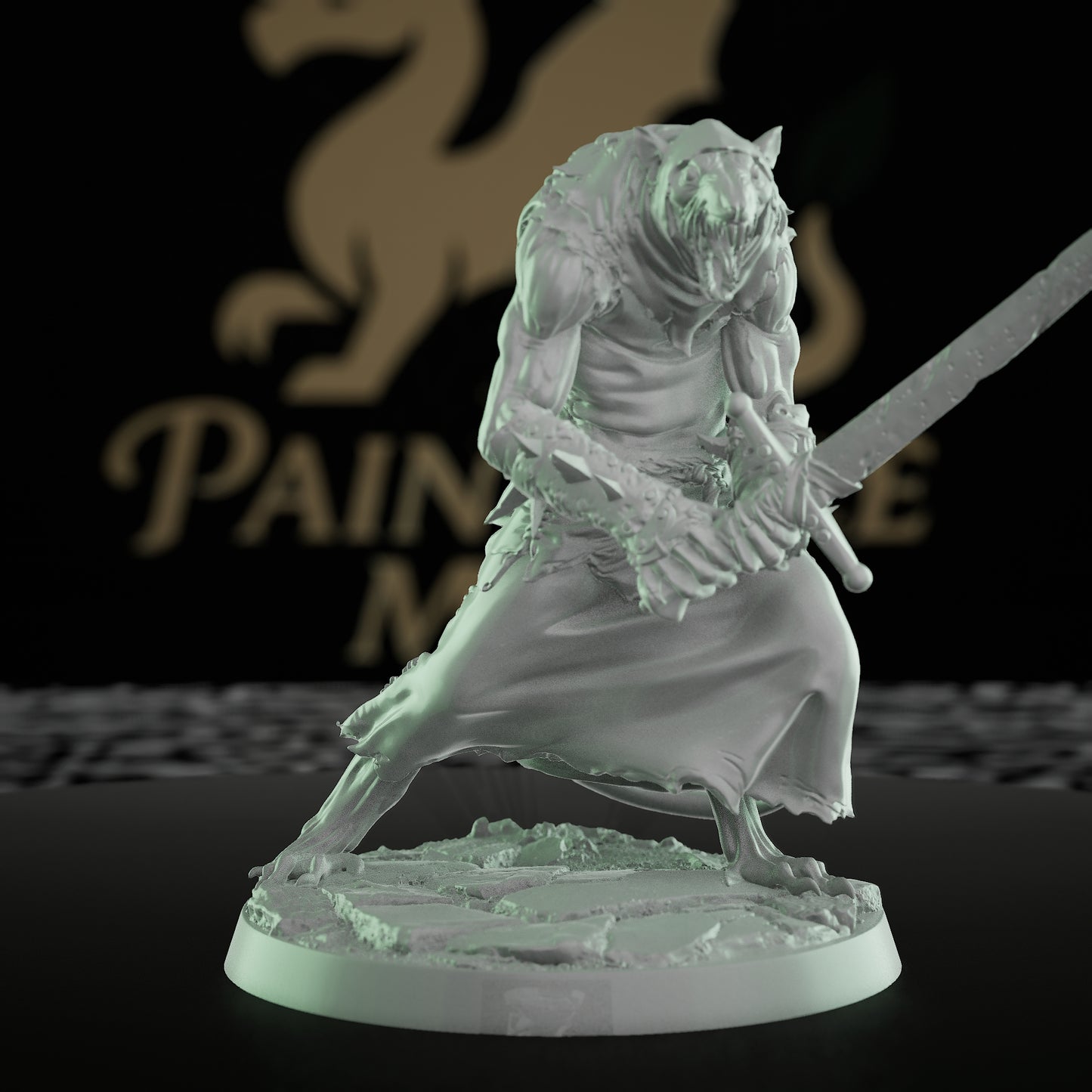 Collection Ratfolk Soldier Miniature Warrior Rogue | Medium | Rescale Miniatures | D&D DnD Pathfinder Miniature