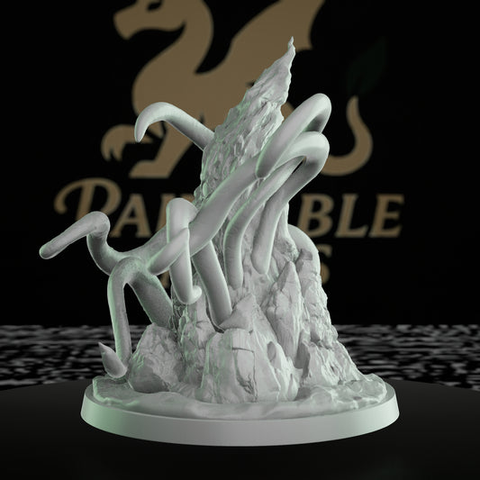 Roper Monster Terrain Miniature | Large | Mammoth Factory | D&D DnD Pathfinder Miniature