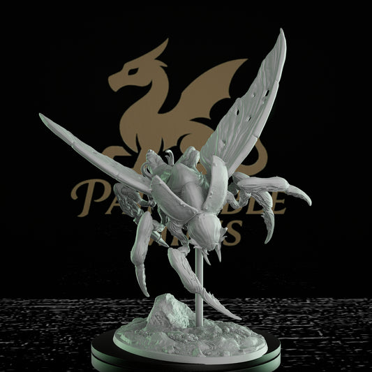 Scarab Rider Giant Beetle Miniature Gargantuan | Rescale Miniatures | D&D DnD Pathfinder Miniature