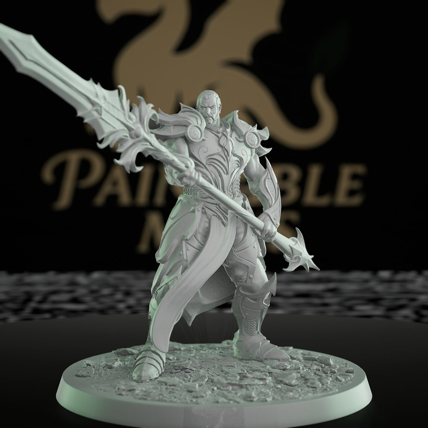 Sentinel Archer Intricate Armor Bow | Medium | Rescale Miniatures | D&D DnD Pathfinder Miniature