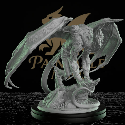 Celestial Scourge Dragon Gargantuan | Gargantuan | Rescale Miniatures | D&D DnD Pathfinder Miniature