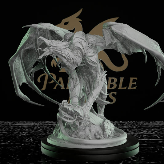 Celestial Scourge Dragon Gargantuan | Gargantuan | Rescale Miniatures | D&D DnD Pathfinder Miniature
