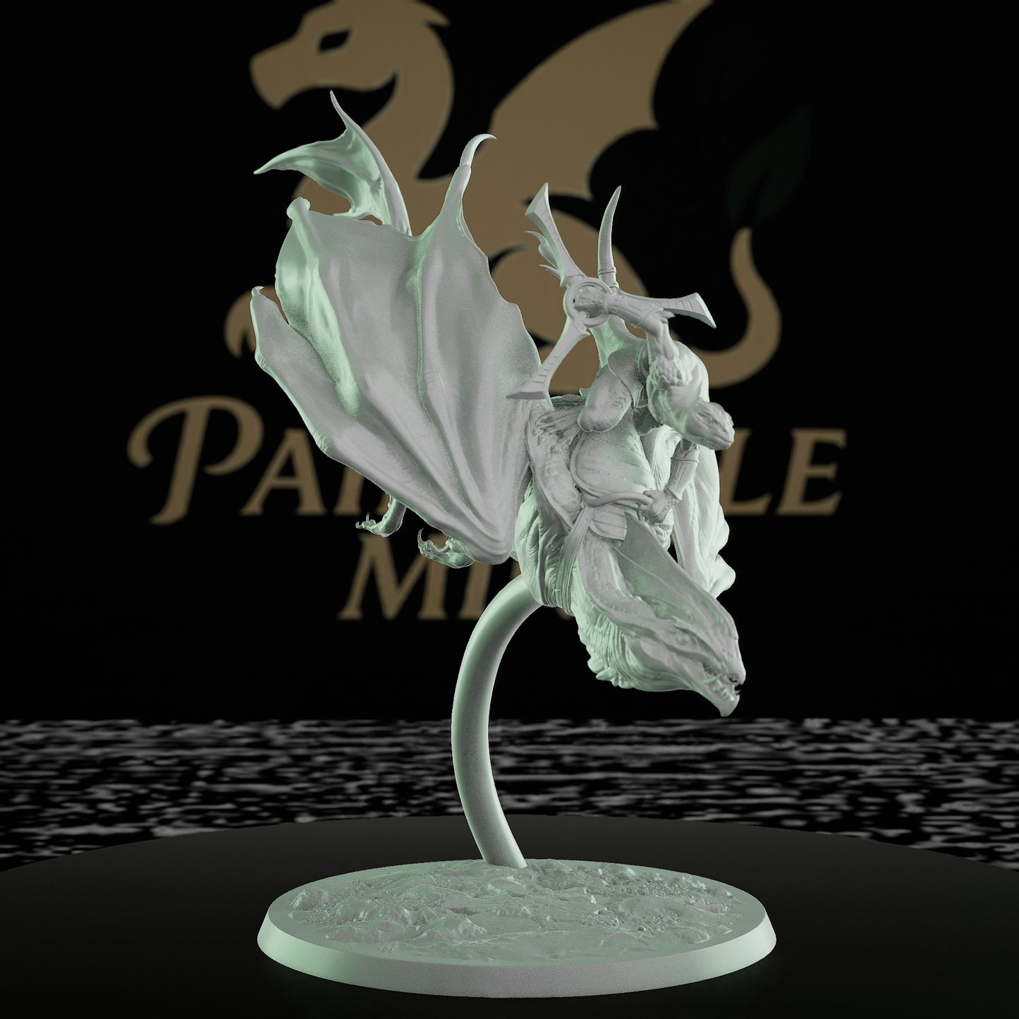 Collection Dragon Flight Miniature | Large | Rescale Miniatures | D&D DnD Pathfinder