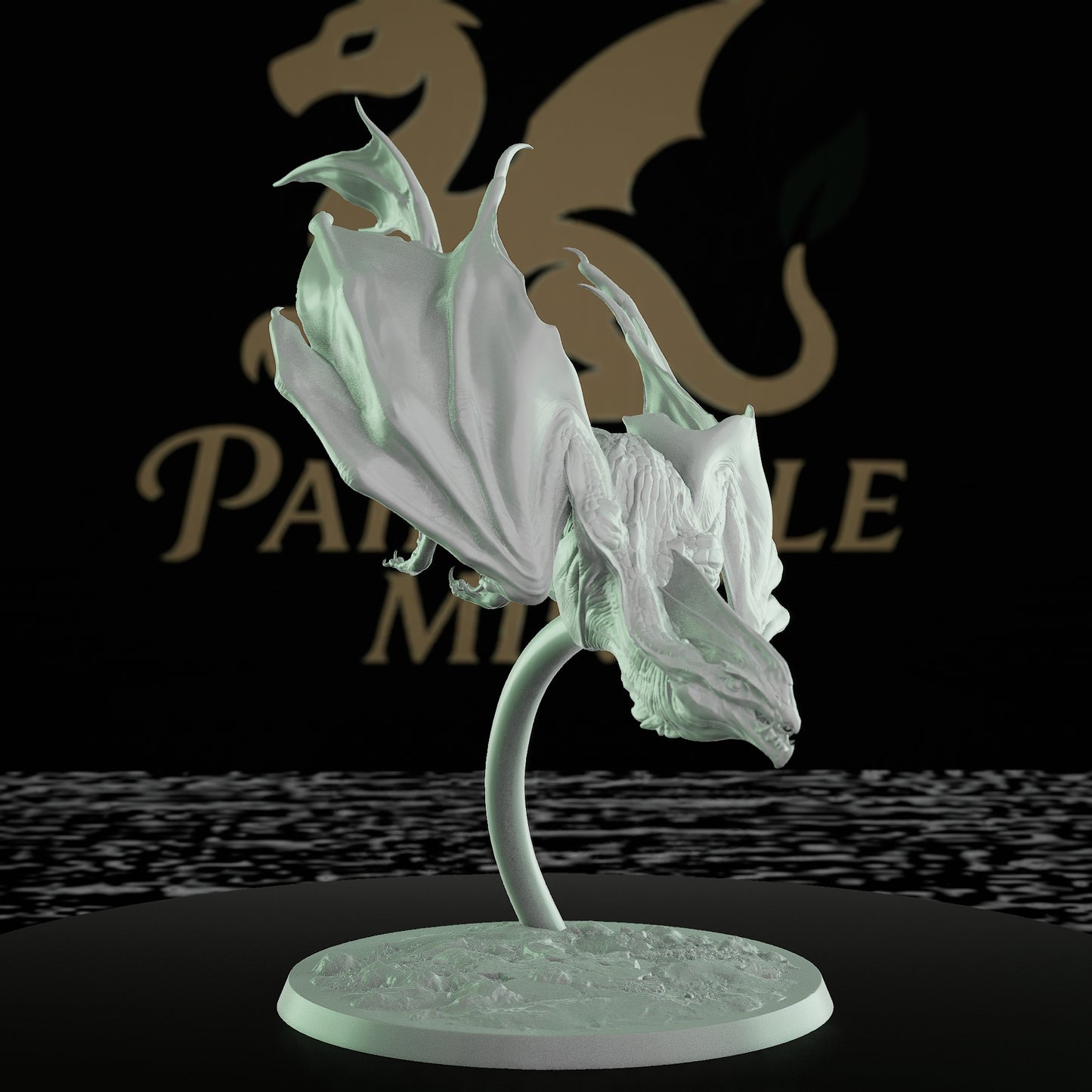 Collection Dragon Flight Miniature | Large | Rescale Miniatures | D&D DnD Pathfinder