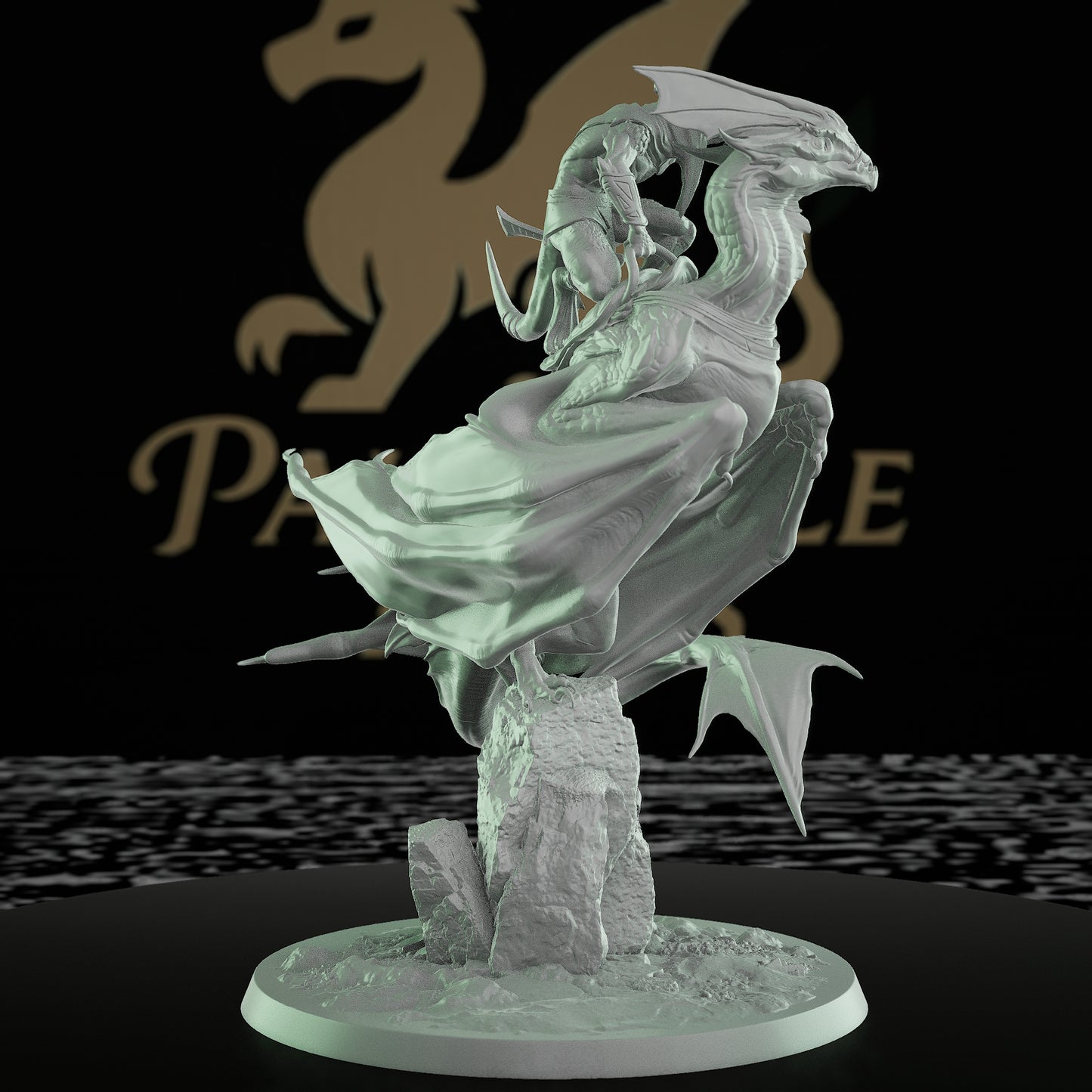 Collection Dragon Flight Miniature | Large | Rescale Miniatures | D&D DnD Pathfinder