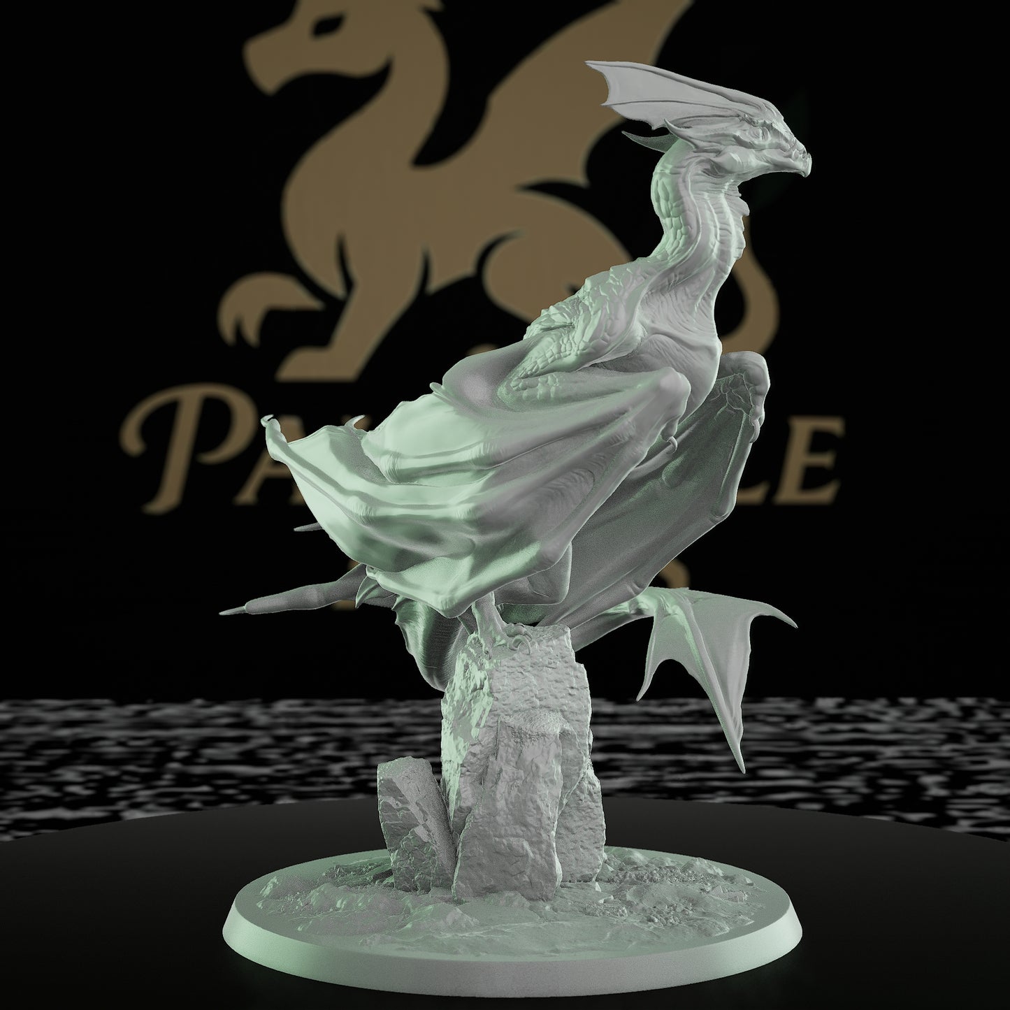 Collection Dragon Flight Miniature | Large | Rescale Miniatures | D&D DnD Pathfinder