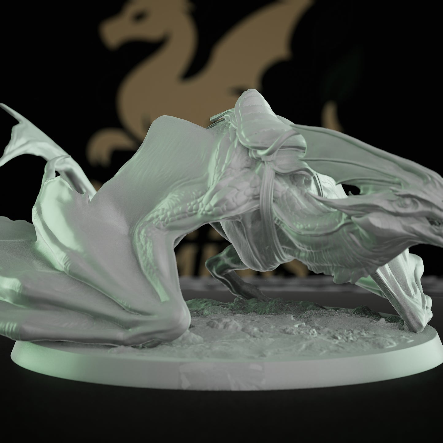 Collection Dragon Flight Miniature | Large | Rescale Miniatures | D&D DnD Pathfinder