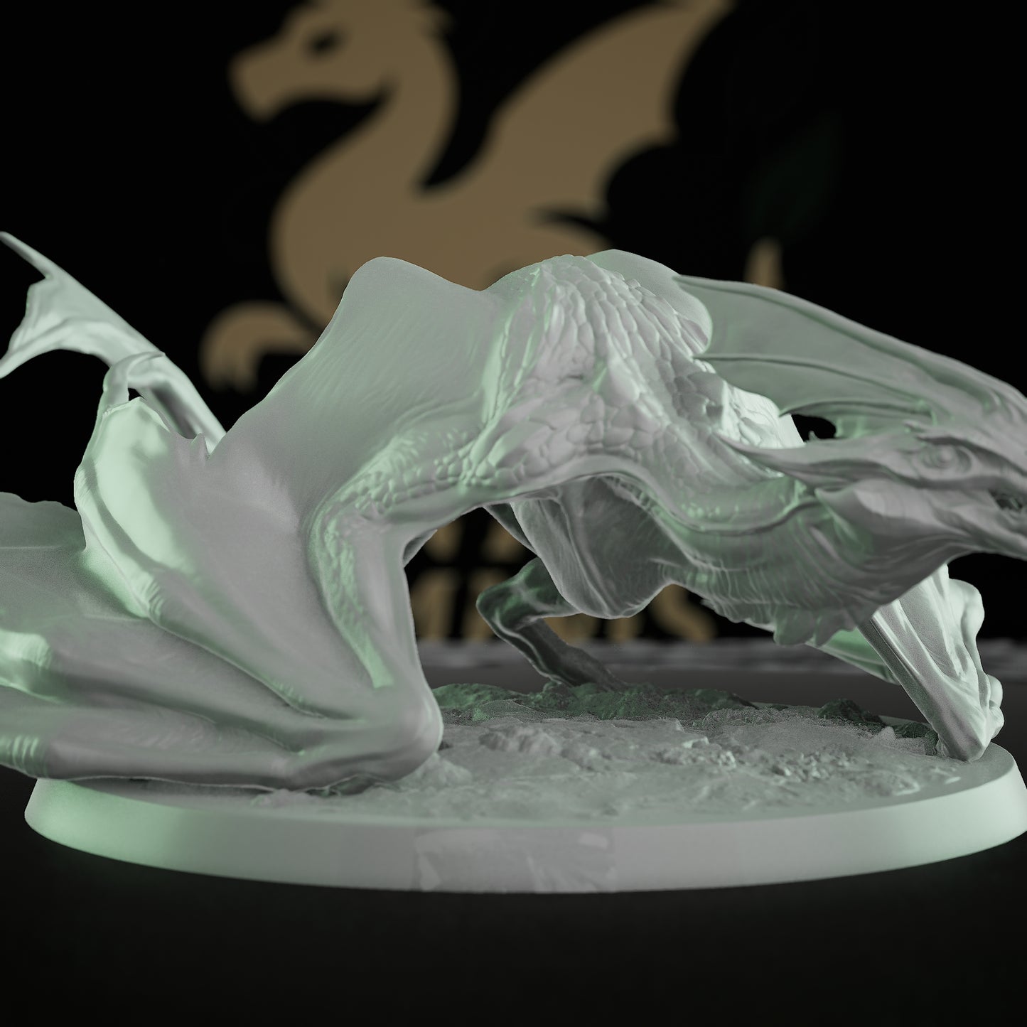 Collection Dragon Flight Miniature | Large | Rescale Miniatures | D&D DnD Pathfinder