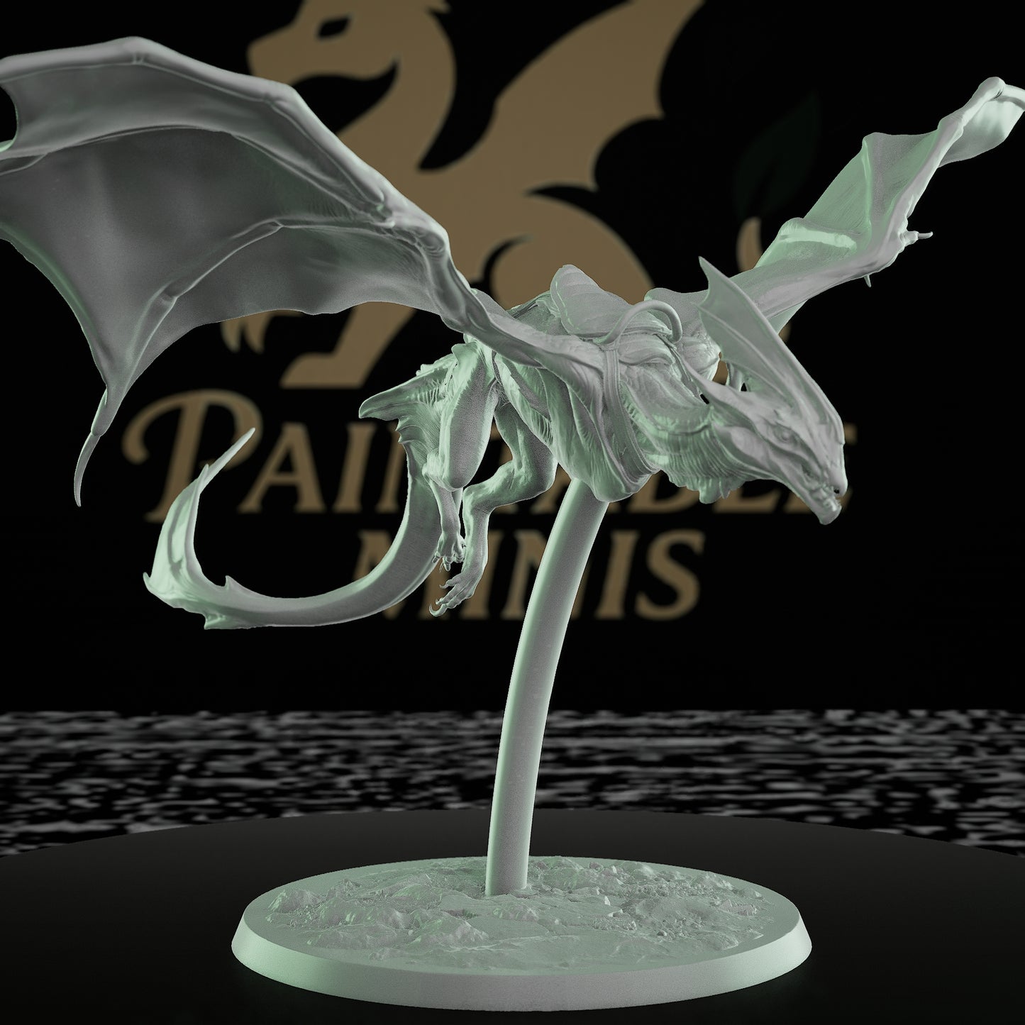 Collection Dragon Flight Miniature | Large | Rescale Miniatures | D&D DnD Pathfinder