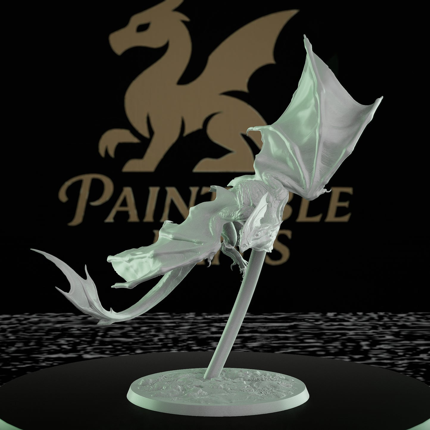 Collection Dragon Flight Miniature | Large | Rescale Miniatures | D&D DnD Pathfinder
