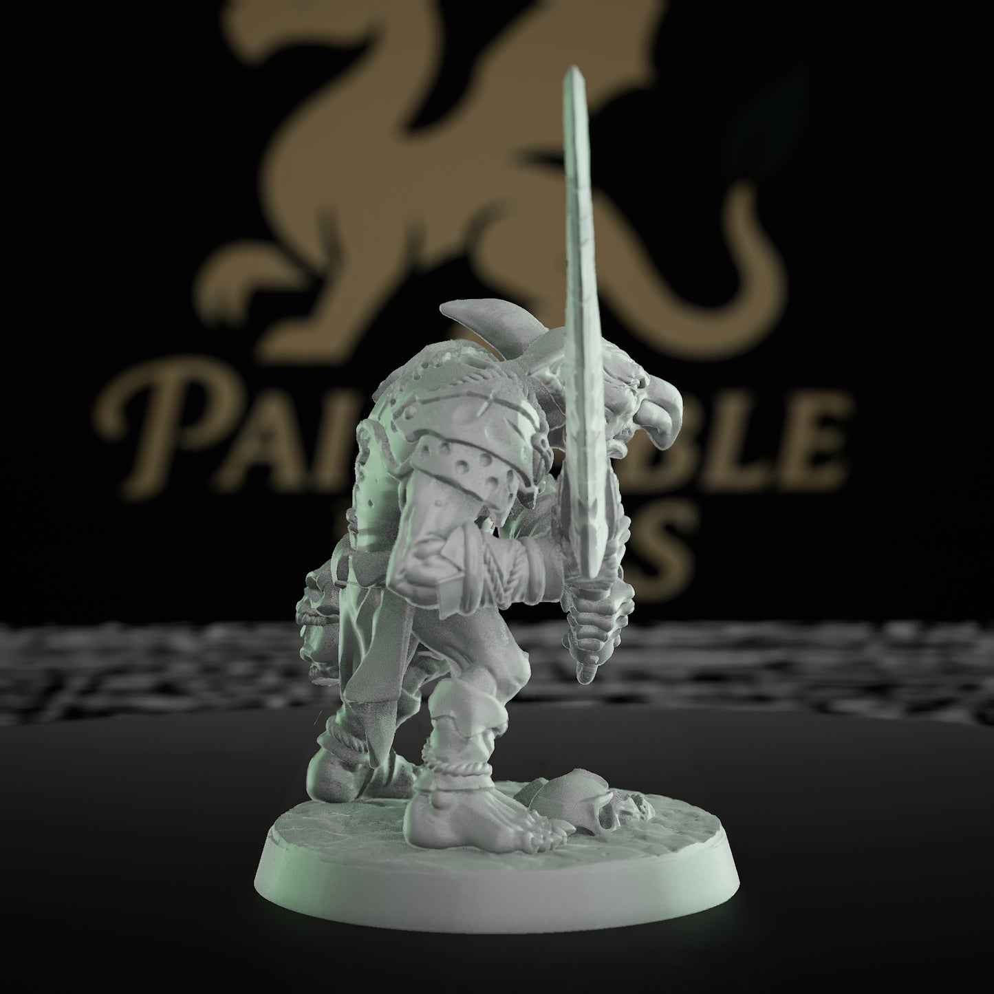 Goblin Marauder Interchangeable Weapons | Medium | Artisan Guild | D&D DnD Pathfinder Miniature