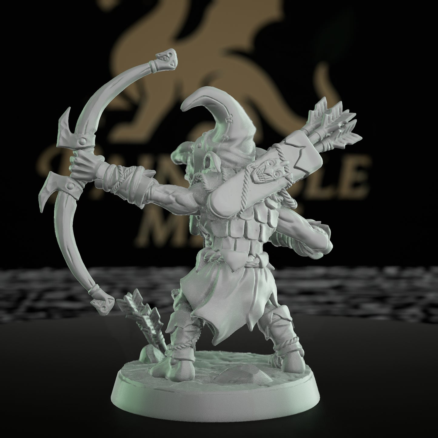 Goblin Warrior Miniatures | Dungeons and Dragons Mini | RPG Tabletop Miniature Set