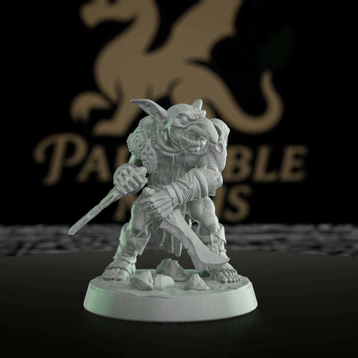 Goblin Miniature Set | Dungeons and Dragons Monster | RPG Tabletop Miniature | DnD Painting 5e Medium