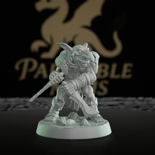 Goblin Miniature Set | Dungeons and Dragons Monster | RPG Tabletop Miniature | DnD Painting 5e Medium