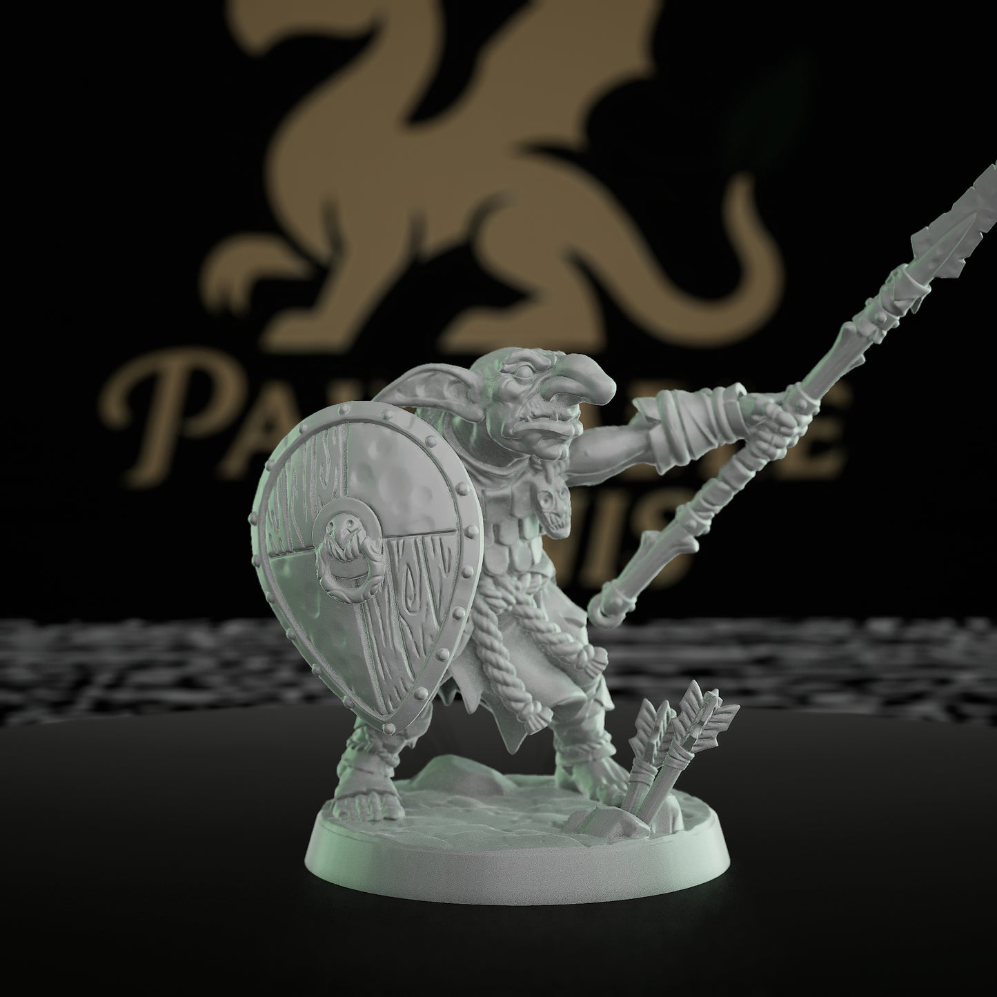 Goblin Warrior Miniatures | Dungeons and Dragons Mini | RPG Tabletop Miniature Set