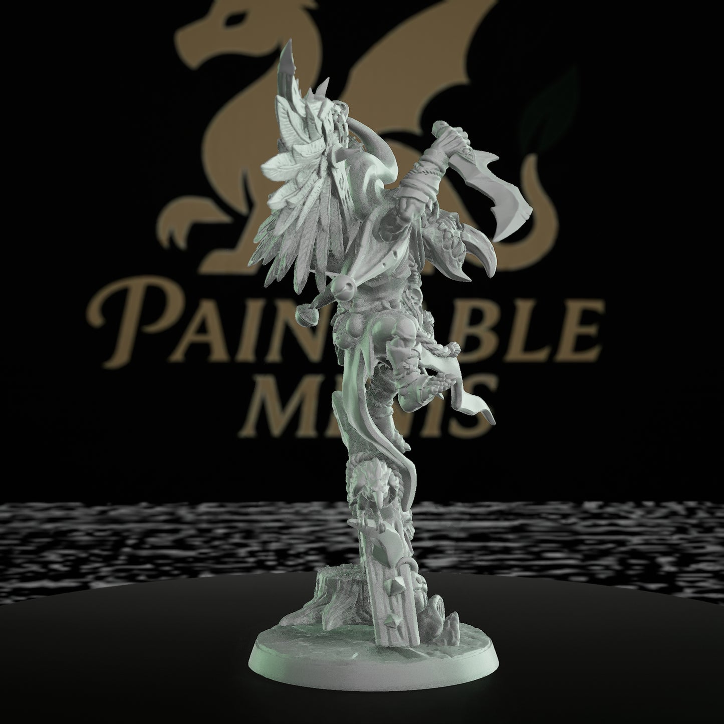 Goblin Assassin Mechanical Wings | Medium | Artisan Guild | D&D DnD Pathfinder Miniature