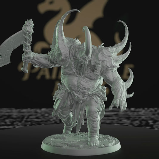 Pestilent Brute Massive Weapon Monster | Large | Rescale Miniatures | D&D DnD Pathfinder Miniature