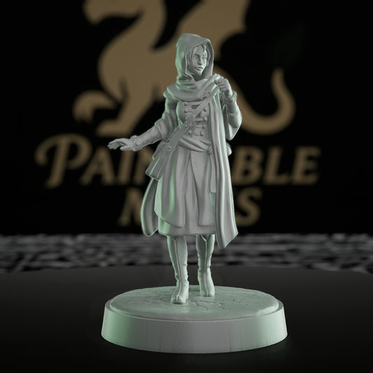 Rogue Stealth Cloak Model | Medium | Mammoth Factory | D&D DnD Pathfinder Miniature